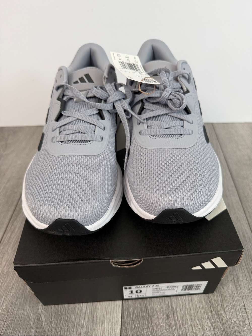 Adidas Men’s Galaxy 7 Running Shoes Gray NWT, Size 10 - Picture 3 of 10